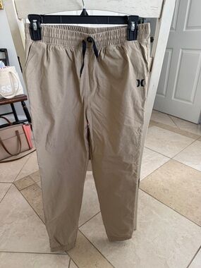 Hurley Boys Khaki Jogger Pants